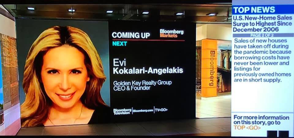 Real Estate CEO Evi Kokalari-Angelakis of Golden Key Realty Group says industry is at a Crossroad